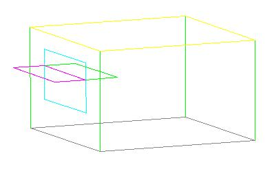 Daylighting shelf DXF output.