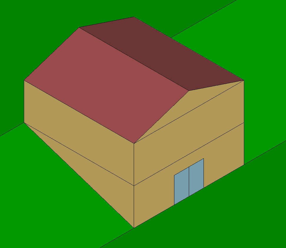 Example walkout basement